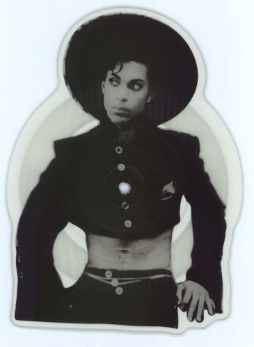 Prince Interview '86 UK shaped picture disc (picture disc vinyl